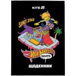 Дневник школьный Kite Hot Wheels, твердая обложка Фото