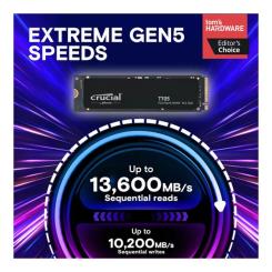 Накопитель SSD Micron M.2 2280 1TB T705 Фото 1