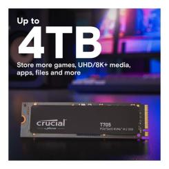 Накопитель SSD Micron M.2 2280 1TB T705 Фото 2