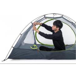 Палатка Naturehike двомісний NH15Z006-P темно-зелений Фото 2