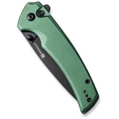 Нож Sencut Serene, Green Aluminum, Darkwash Фото 5