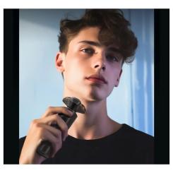 Электробритва Xiaomi Rotary Shaver X8 Black Фото 1