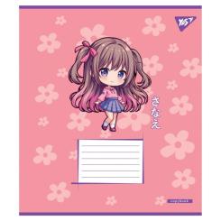 Тетрадь Yes Anime girls А5 18 листов линия Фото 2