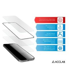 Стекло защитное ACCLAB Full Glue Samsung A16 Black Фото 3