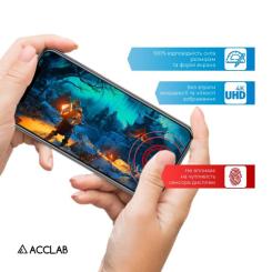 Стекло защитное ACCLAB Full Glue Samsung A16 Black Фото 5