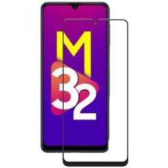 Стекло защитное ACCLAB Full Glue Samsung M32 Black Фото 1