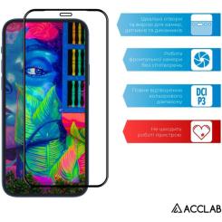 Стекло защитное ACCLAB Full Glue Samsung M32 Black Фото 4