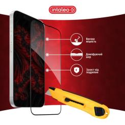 Стекло защитное Intaleo Full Glue Apple iPhone 16E Black Фото 4