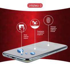 Стекло защитное Intaleo Full Glue Apple iPhone 16E Black Фото 5