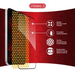 Стекло защитное Intaleo Full Glue Apple iPhone 16E Black Фото 6