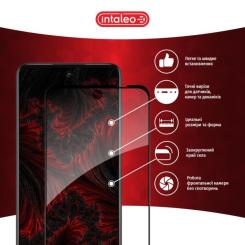 Стекло защитное Intaleo Full Glue MOTO G73 Black Фото 2