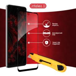 Стекло защитное Intaleo Full Glue MOTO G73 Black Фото 4