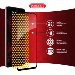 Стекло защитное Intaleo Full Glue MOTO G73 Black Фото 6