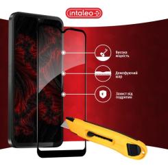 Стекло защитное Intaleo Full Glue Samsung A15 Black Фото 4
