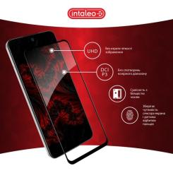 Стекло защитное Intaleo Full Glue Tecno Spark 30C Black Фото 3
