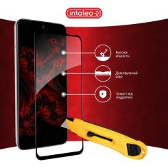 Стекло защитное Intaleo Full Glue Tecno Spark 30C Black Фото 4