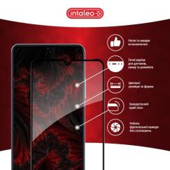 Стекло защитное Intaleo Full Glue ZTE Blade A72 Black Фото 2
