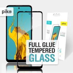 Стекло защитное Piko Full Glue MOTO E30/E40 Black Фото 4