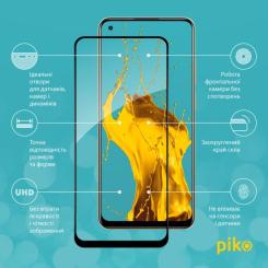 Стекло защитное Piko Full Glue Realme 11 4G Black Фото 1