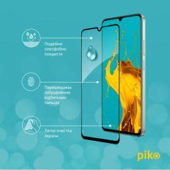 Стекло защитное Piko Full Glue Realme C63 Black Фото 3