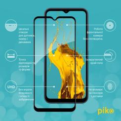 Стекло защитное Piko Full Glue Samsung M14 Black Фото 1