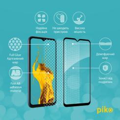 Стекло защитное Piko Full Glue Samsung M14 Black Фото 2