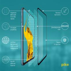 Стекло защитное Piko Full Glue Xiaomi Redmi 10 Black Фото 2