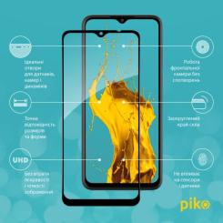 Стекло защитное Piko Full Glue ZTE Blade A53 Black Фото 1