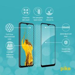 Стекло защитное Piko Full Glue ZTE Blade A53 Black Фото 2