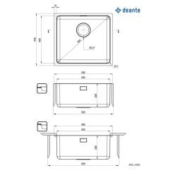 Мойка кухонная Deante Egeria Фото 3