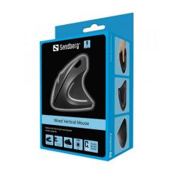 Мышка Sandberg Vertical Mouse Pro USB Black Фото 3