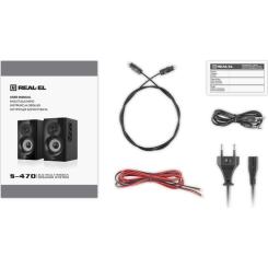 Акустическая система REAL-EL S-470 Black Фото 10