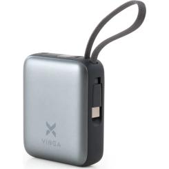 Батарея универсальная Vinga 10000 mAh 35W Display Cable Фото