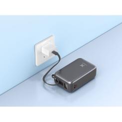 Батарея универсальная Vinga 30000 mAh 65W Display Cable Фото 5