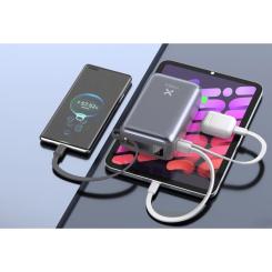 Батарея универсальная Vinga 30000 mAh 65W Display Cable Фото 6