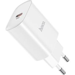 Зарядное устройство HOCO N14 Smart Charging USB-C PD20W White Фото