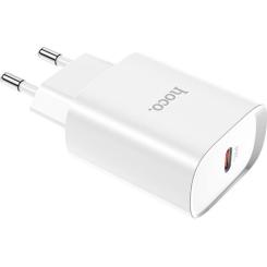 Зарядное устройство HOCO N14 Smart Charging USB-C PD20W White Фото 1