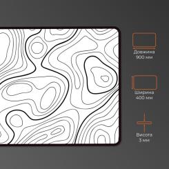 Коврик для мышки GamePro Speed/Control White Фото 3