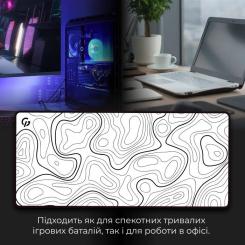 Коврик для мышки GamePro Speed/Control White Фото 6