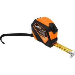 Рулетка Neo Tools 7.5мx25мм, з фіксатором змотування, магніт Фото