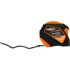 Рулетка Neo Tools 7.5мx25мм, з фіксатором змотування, магніт Фото 6