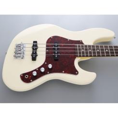 Бас-гитара FGN Mightty Jazz Boundary Series Olympic White Фото 2