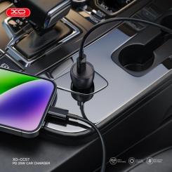 Зарядное устройство XO CC57 USB-C PD25W Black Фото 2