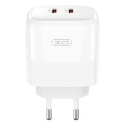 Зарядное устройство XO L140 35W 2xUSB-C PD White Фото 1