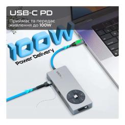 Концентратор Promate USB-C 14-in-1 Promate comandhub-pro Фото 1