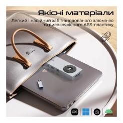 Концентратор Promate USB-C 14-in-1 Promate comandhub-pro Фото 7