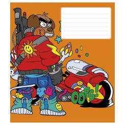 Тетрадь Школярик Oops 12 листов клетка Фото 1