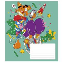 Тетрадь Школярик Oops 12 листов клетка Фото 2