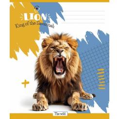 Тетрадь Школярик King of the Tropics 18 листов клетка Фото 2