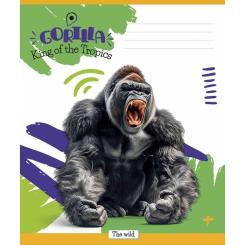 Тетрадь Школярик King of the Tropics 18 листов клетка Фото 3